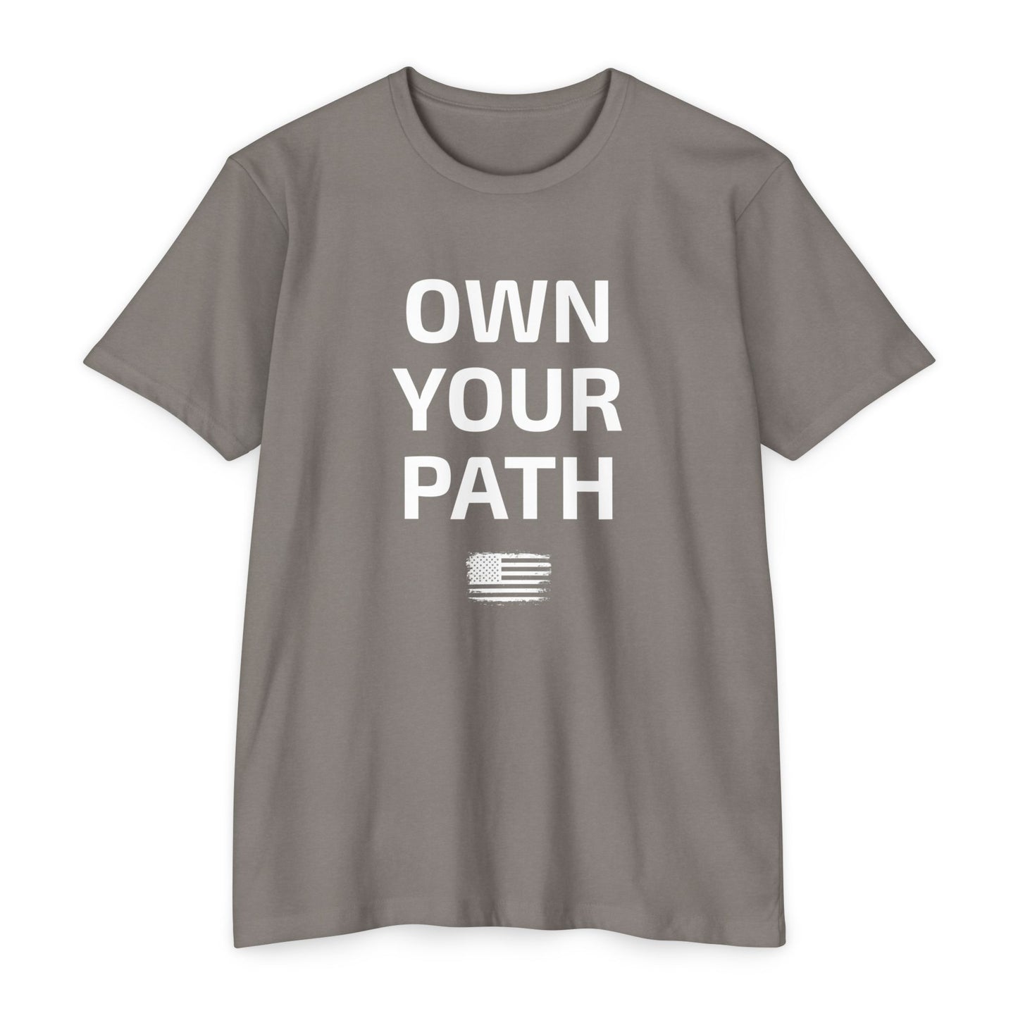 Own Your Path - Alpha United Flag Tee
