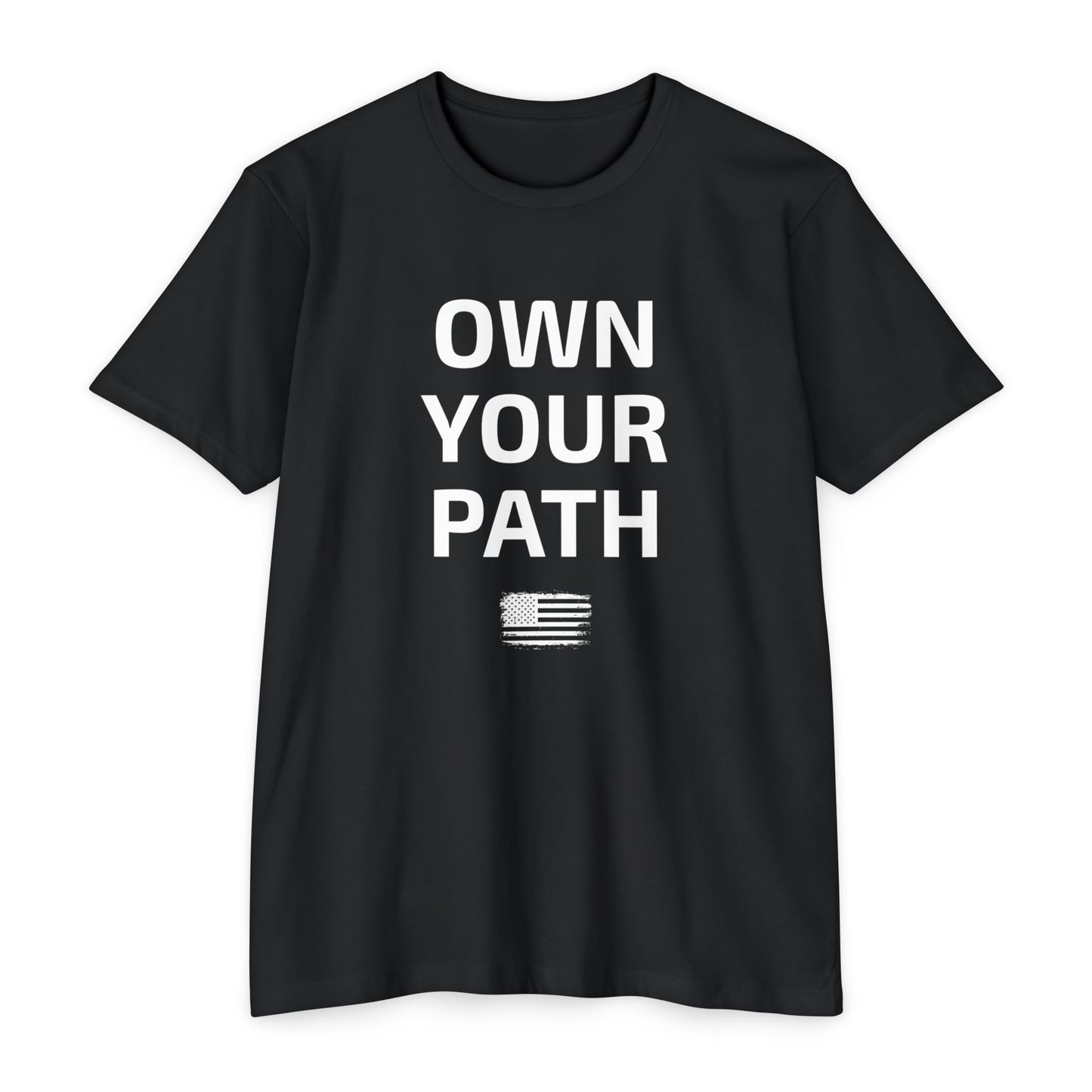 Own Your Path - Alpha United Flag Tee