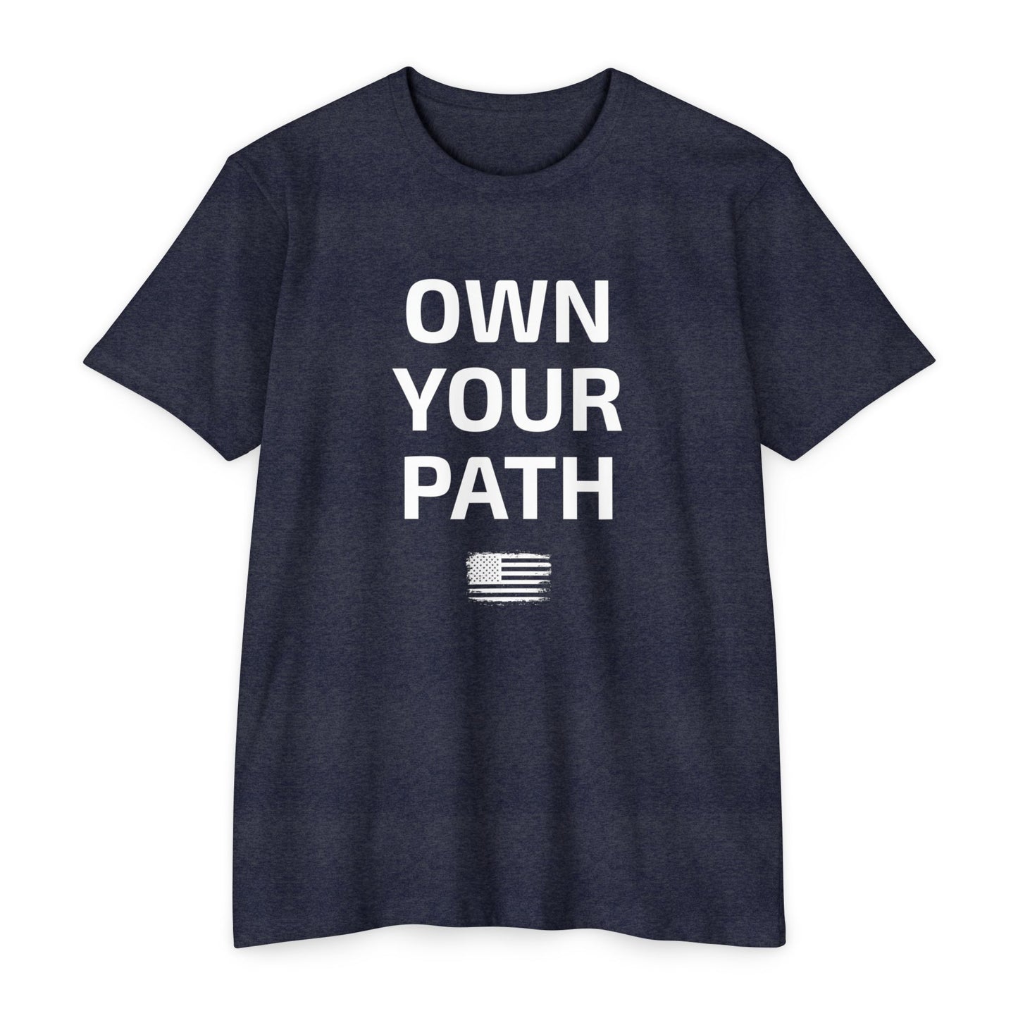 Own Your Path - Alpha United Flag Tee