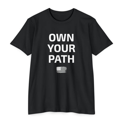 Own Your Path - Alpha United Flag Tee