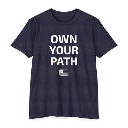 Own Your Path - Alpha United Flag Tee